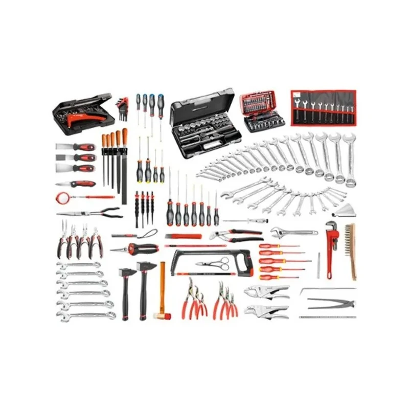 Facom 200 Piece Automotive Tool Kit with Foam Tray CM.140A-F