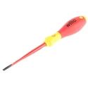 Wiha Insulated Screwdriver 100 mm Blade VDE 1000V Approved, 211mm Overall 35390