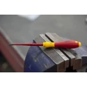 Wiha Insulated Screwdriver with 100 mm Blade, VDE/1000V Approved, 204 mm Overall Length Model 35446