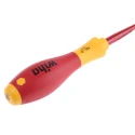 Wiha Insulated Screwdriver PZ1 Tip 80 mm Blade Bi-Material Handle VDE/1000V Approved 191mm Overall 35395