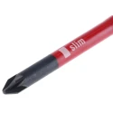 Wiha Insulated Screwdriver PZ1 Tip 80 mm Blade Bi-Material Handle VDE/1000V Approved 191mm Overall 35395