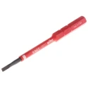 Wiha Screwdriver Bit 6 mm Drive Size, 2.5 mm Blade Width, 0.4 mm Blade Thickness, 75 mm Overall Length 34578