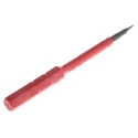 Wiha Screwdriver Bit 6 mm Drive Size, 2.5 mm Blade Width, 0.4 mm Blade Thickness, 75 mm Overall Length 34578