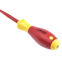 Wiha Insulated Screwdriver PZ2 Tip 100 mm Blade VDE/1000V Approved, 218 mm Overall 35396