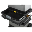 Stanley 2 Drawer Wheeled Roller Cabinet Tool Trolley Plastic 389mm x 389mm x 893mm 1-95-622