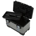 Stanley 2 Drawer Wheeled Roller Cabinet Tool Trolley Plastic 389mm x 389mm x 893mm 1-95-622