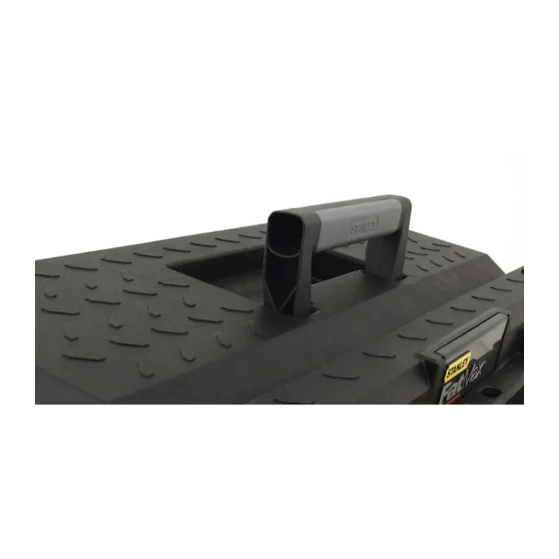 Stanley Fatmax Plastic Tool Box 662mm Length 293mm Width 295mm Height with Removable Tote 1-95-617