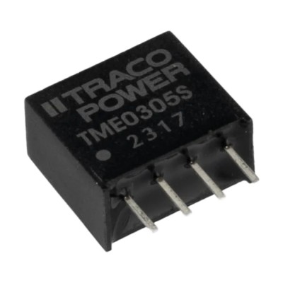 TRACOPOWER DC/DC Converter 5V dc 200 mA 1 W SIP Through Hole 2.97-3.63 V Input TME 0305S