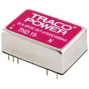 TRACOPOWER High Efficiency 15W Regulated Isolated DC/DC Converter Through Hole, 5.1V 3A Output, 9V-18V Input THD 15-1211N