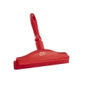 Vikan Red Squeegee for Food Preparation Surface, Polypropylene Thermoplastic Elastomer Rubber Blade, 95 mm x 70 mm x 77114