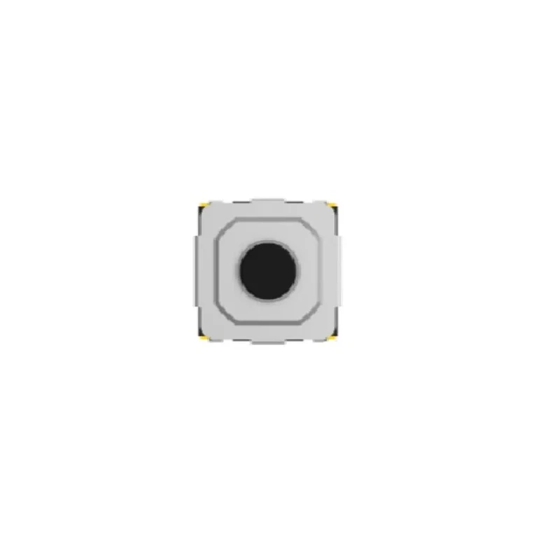 TE Connectivity Black Round Tactile Switch, SPST 50mA, Surface Mount MSLPT5252CL3BTR