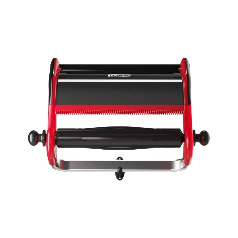 Tork Wipe Dispenser Wall Mount Red Plastic Metal 646mm Width 460mm Height 646mm Depth 652108