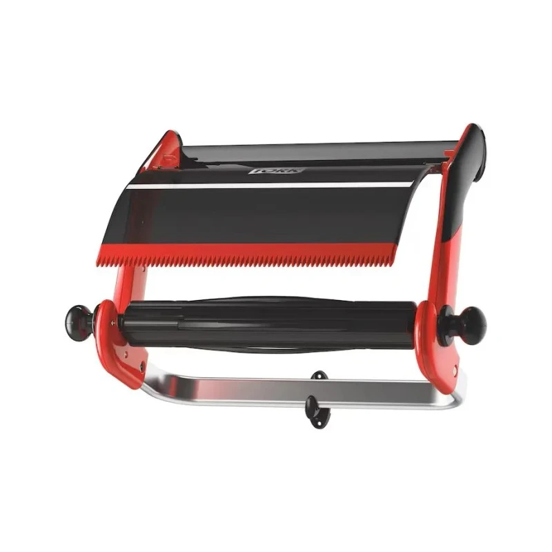 Tork Wipe Dispenser Wall Mount Red Plastic Metal 646mm Width 460mm Height 646mm Depth 652108