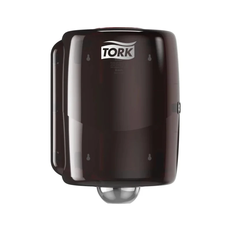 Tork Maxi Wipe Dispenser Wall Mount Plastic Red 328mm Width 653008