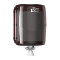Tork Maxi Wipe Dispenser Wall Mount Plastic Red 328mm Width 653008