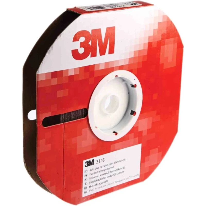 3M Abrasive Paper P80 Grit Medium Grade 25m Length 25mm Width 62860