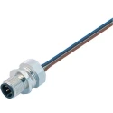 binder Male 4 Way M12 to Unterminated Free End Sensor Actuator Cable 200mm 250V IP68 09-3431-22-04