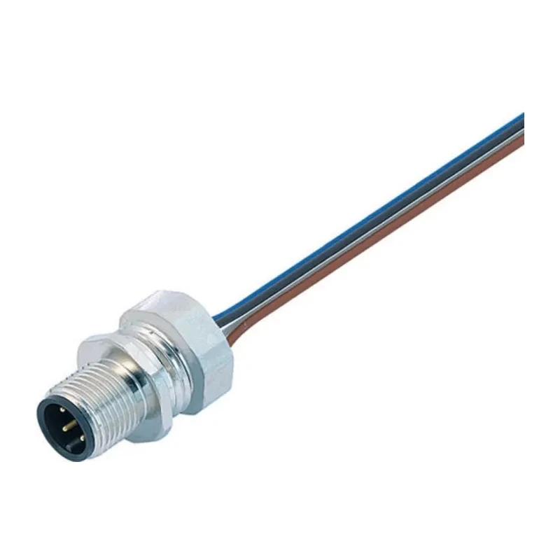 binder Male 4 Way M12 to Unterminated Free End Sensor Actuator Cable 200mm 250V IP68 09-3431-22-04