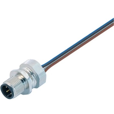 binder Male 5 way M12 to Unterminated Sensor Actuator Cable 200 mm, Polyamide Jacket, 125V 09-3441-22-05