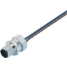binder Male 5 way M12 to Unterminated Sensor Actuator Cable 200 mm, Polyamide Jacket, 125V 09-3441-22-05