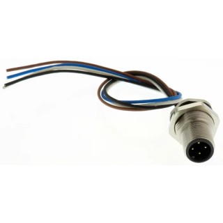 binder Sensor Actuator Cable Male 5 Way M12 to Free End 200mm 250V 09-3431-116-04