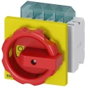 Siemens Switch Disconnector Enclosed 4-Pole 16 A Fuse Current RK5 Mechanical Fuse Size Series 3LD 3LD2003-2EP53