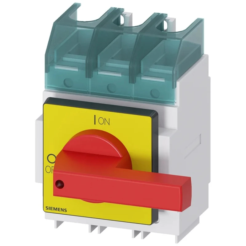 Siemens Switch Disconnector 4-Pole Enclosed 250 A Fuse Current RK5 Series 3LD Model 3LD2405-1TL11