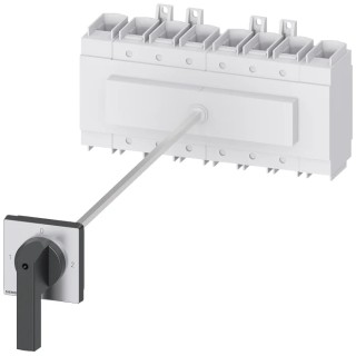Siemens SENTRON Switch Disconnector, 4-Pole, Enclosed, 250 A, RK5 Fuse Size, IP65 Protection, Model 3LD2418-7UL01
