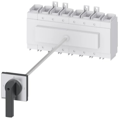 Siemens SENTRON Switch Disconnector, 4-Pole, Enclosed, 250 A, RK5 Fuse Size, IP65 Protection, Model 3LD2418-7UL01