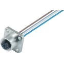 binder Female 5 way M12 to Unterminated Free End Sensor Actuator Cable 200 mm 125V IP68 09-3458-00-05
