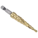 DeWALT High Speed Steel Step Drill Bit 4 to 12 mm Diameter, 386.08 mm Length, Hex Shank DT5026-QZ