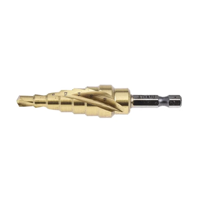 DeWALT Drill Bit Hex Shank Titanium Finish 6.35mm DIN 340 DT5027-QZ