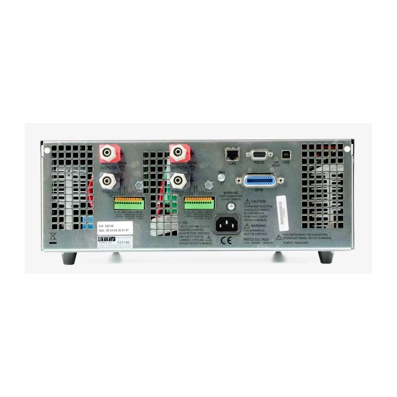 Aim-TTi Digital Bench Power Supply 2-Output 0 V AC to 80 V, 600 W, 50 A Max QPX600DP