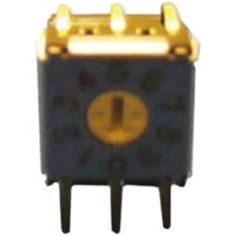Omron Rotary Coded DIP Switch Through Hole Mount, Rotary Flush Actuator A6KV-162RF