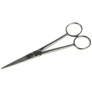 William Whiteley & Sons Surgical Stainless Steel Scissor 152 mm Long Handle Black Steel 1528SS-6
