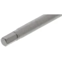 Wiha Hex Screwdriver Bit, 6.35 mm Drive Size, 2.5 mm Tip Size, Chrome Vanadium Steel, 50 mm Overall Length, Hex Drive 05303