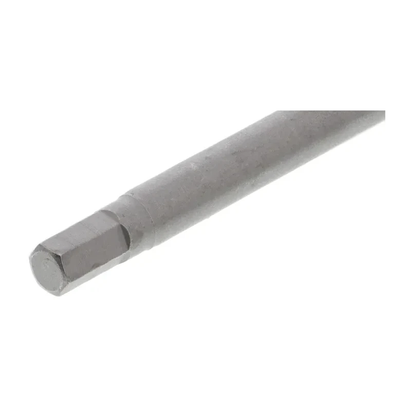 Wiha Hex Screwdriver Bit, 6.35 mm Drive Size, 2.5 mm Tip Size, Chrome Vanadium Steel, 50 mm Overall Length, Hex Drive 05303