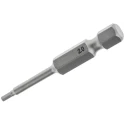 Wiha Hex Screwdriver Bit 6.35 mm Drive Size, 2 mm Tip Size, Chrome Vanadium Steel, 50 mm Overall Length 05302