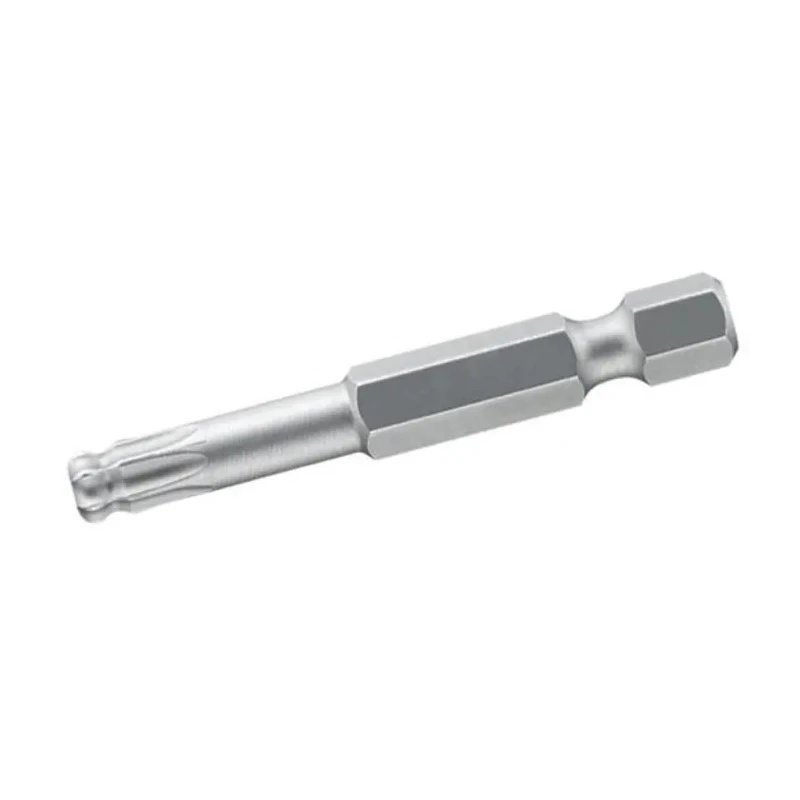 Wiha Screwdriver Bit 6.35 mm Tip T27 Torx Drive 50 mm Overall Length 32413