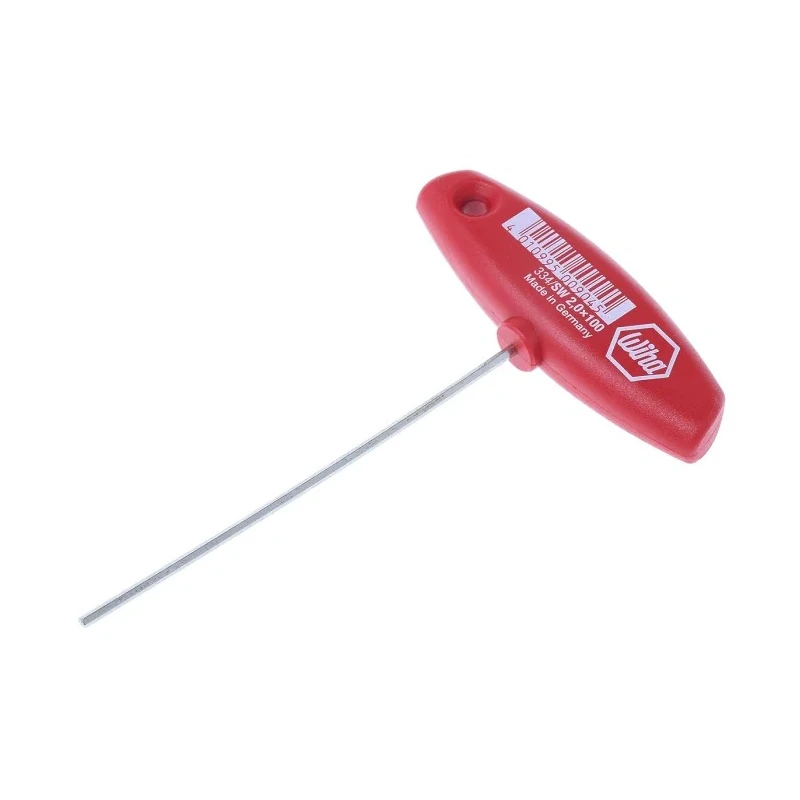 Wiha T Metric Hex Key Hex Size 2 mm Nickel Chrome Plated Chrome Vanadium Steel 126mm 00904