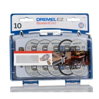 Dremel 11-Piece Multitool Accessory Set with EZ SpeedClic Mandrel for Use with Dremel Tools 2615S690JA