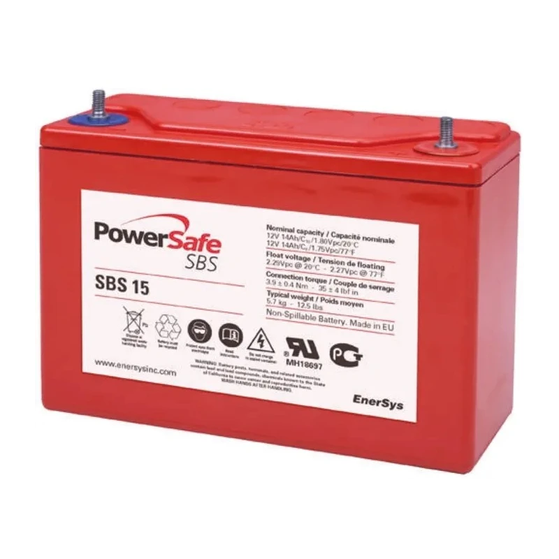 Enersys 12 V Sealed Lead Acid Battery 14 Ah Pure Lead 77mm x 140mm RSAMP3717