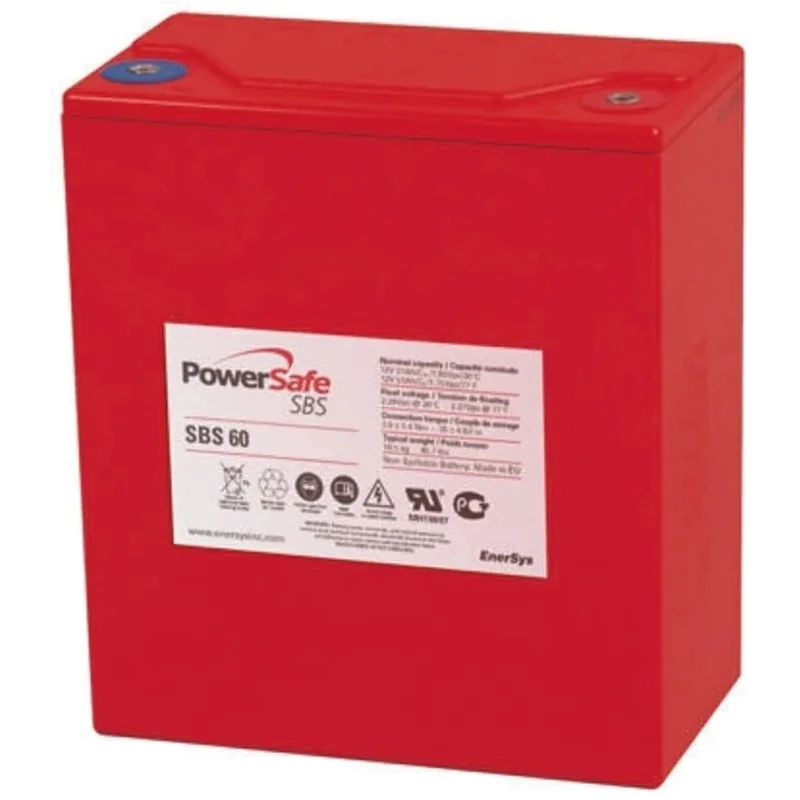 Enersys 12 V Sealed Lead Acid Battery 51 Ah Pure Lead Construction Flame Resistant Cyclic Application RSAMP3718