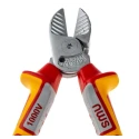 NWS Semi-Flush ESD Safe VDE/1000V Approved Steel Jaw Cable Cutter Side Cutter 160mm N1343-49-VDE-160-SB
