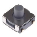 Omron Tactile Switch Blue Actuator 2.6 mm Stroke SPST 50mA 24 V DC Through Hole IP67 