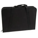 RS PRO Polyvinyl Chloride Tool Wallet 370 mm x 260 mm x 45 mm Zipper Closure Black 707-7262
