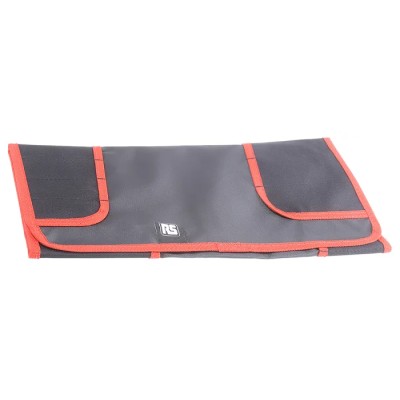 RS PRO Black 420D Polyester Tool Roll, 580 mm x 380 mm, 18 Pockets 707-7274
