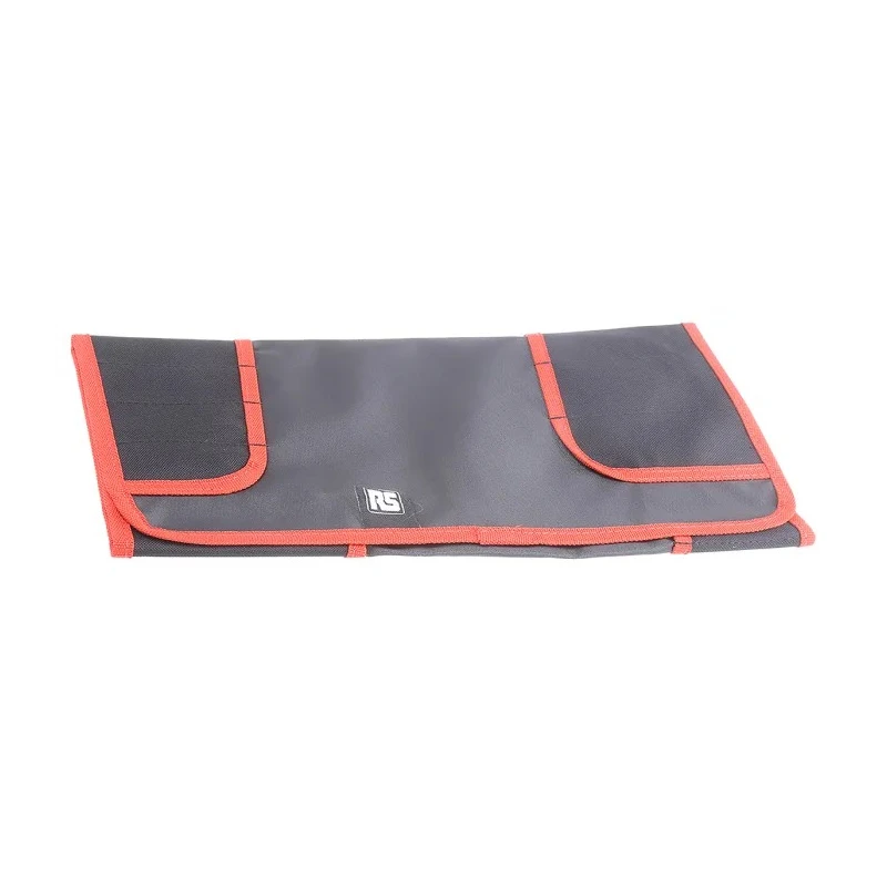 RS PRO Black 420D Polyester Tool Roll, 580 mm x 380 mm, 18 Pockets 707-7274