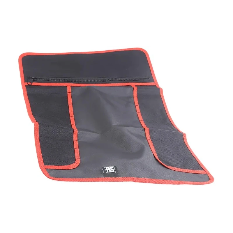 RS PRO Black 420D Polyester Tool Roll, 580 mm x 380 mm, 18 Pockets 707-7274