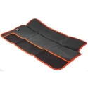 RS PRO Black Polyester Tool Roll 650 mm x 270 mm with 14 Pockets 707-7271